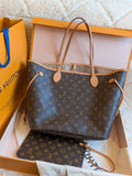 Louis Vuitton Neverfull MM Monogram Canvas - MICROCHIPS