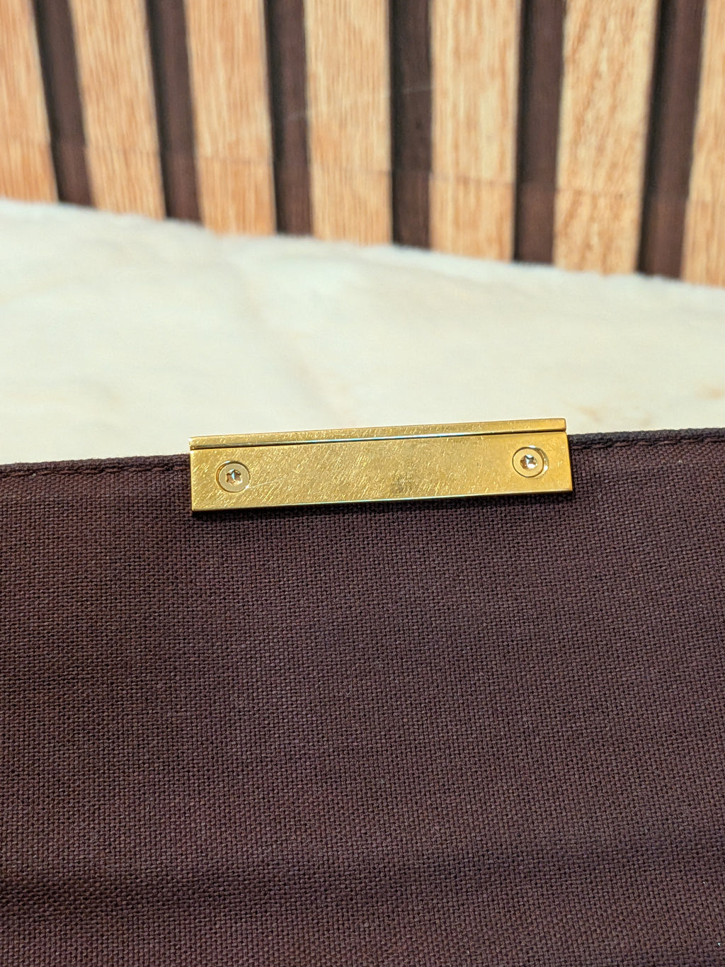 Louis Vuitton Favorite PM Damier Ebene Clutch Sling Bag