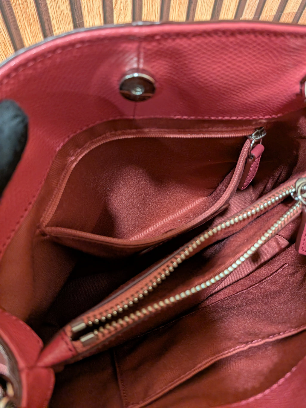 Coach Minetta Pink 2 Way Bag
