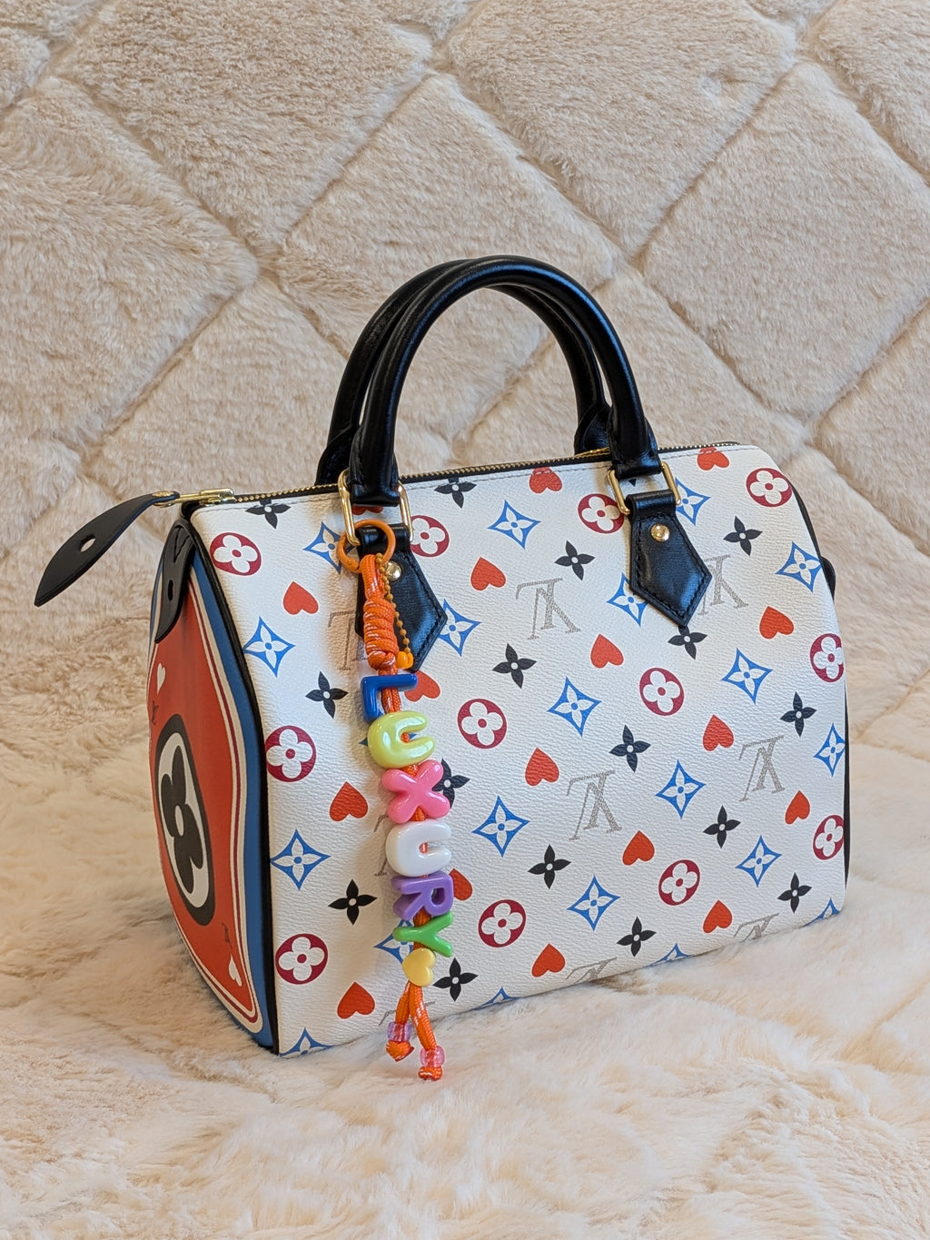 Louis Vuitton Speedy 25 Bandouliere Game On "Limited Edition"Rare Find