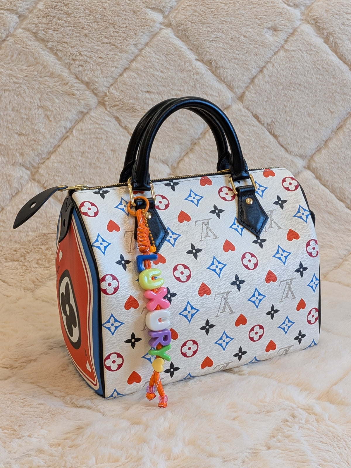 Louis Vuitton Speedy 25 Bandouliere Game On "Limited Edition"Rare Find