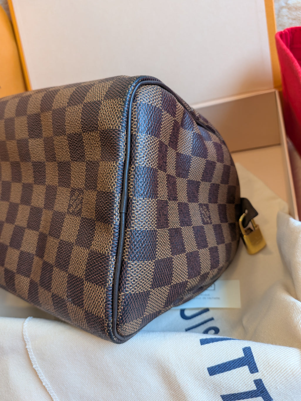 Louis Vuitton Speedy 25 Damier Ebene