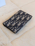 Christian Dior Bifold Card Case Holder Oblique