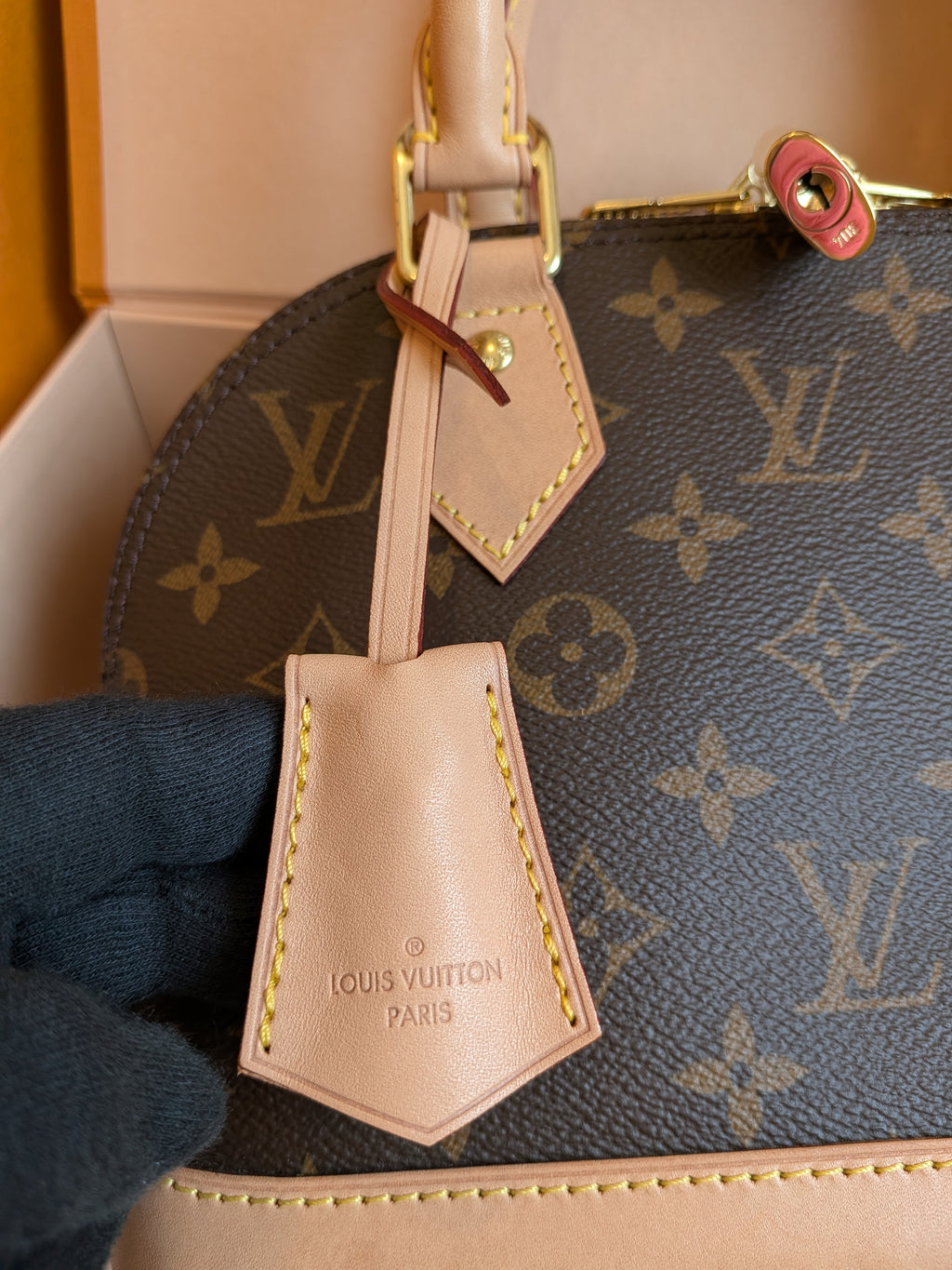 Louis Vuitton Bb Alma Monogram Canvas