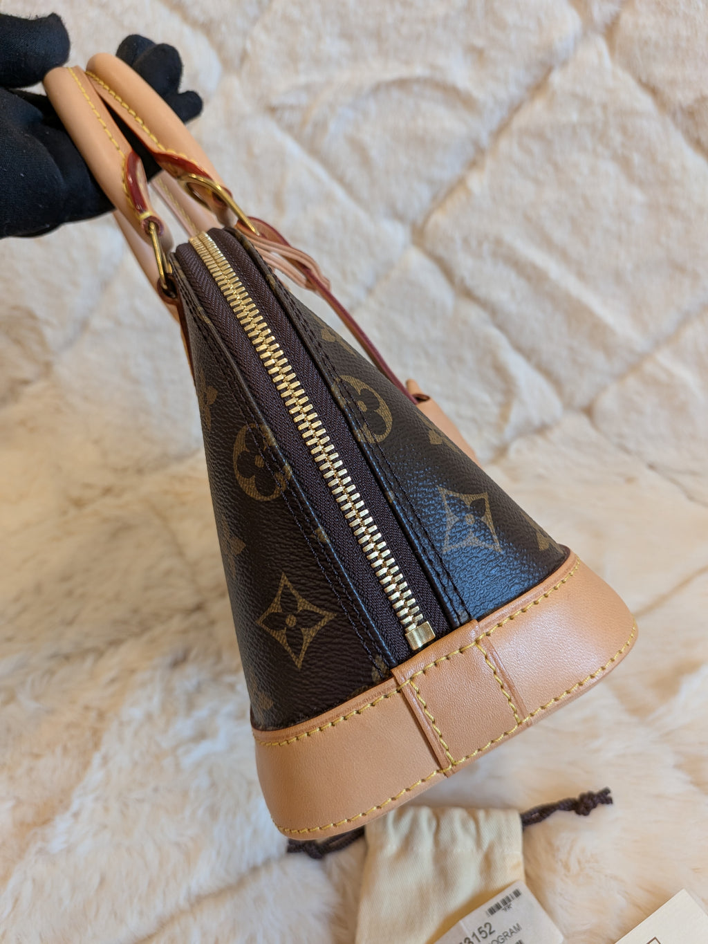Louis Vuitton Bb Alma Monogram Canvas