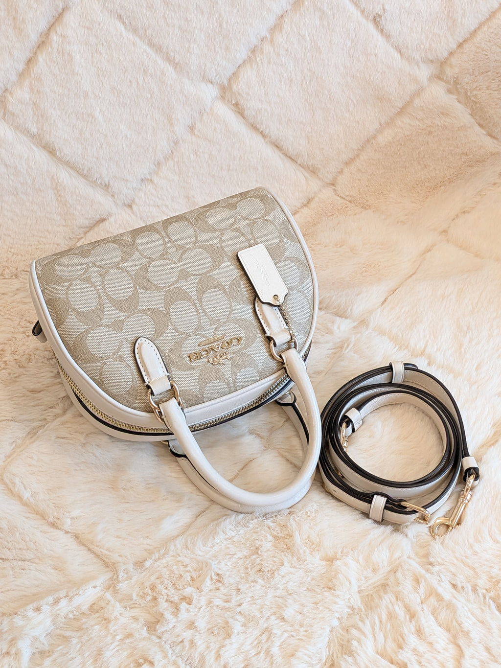 Coach Sydney Dome Satchel Bag