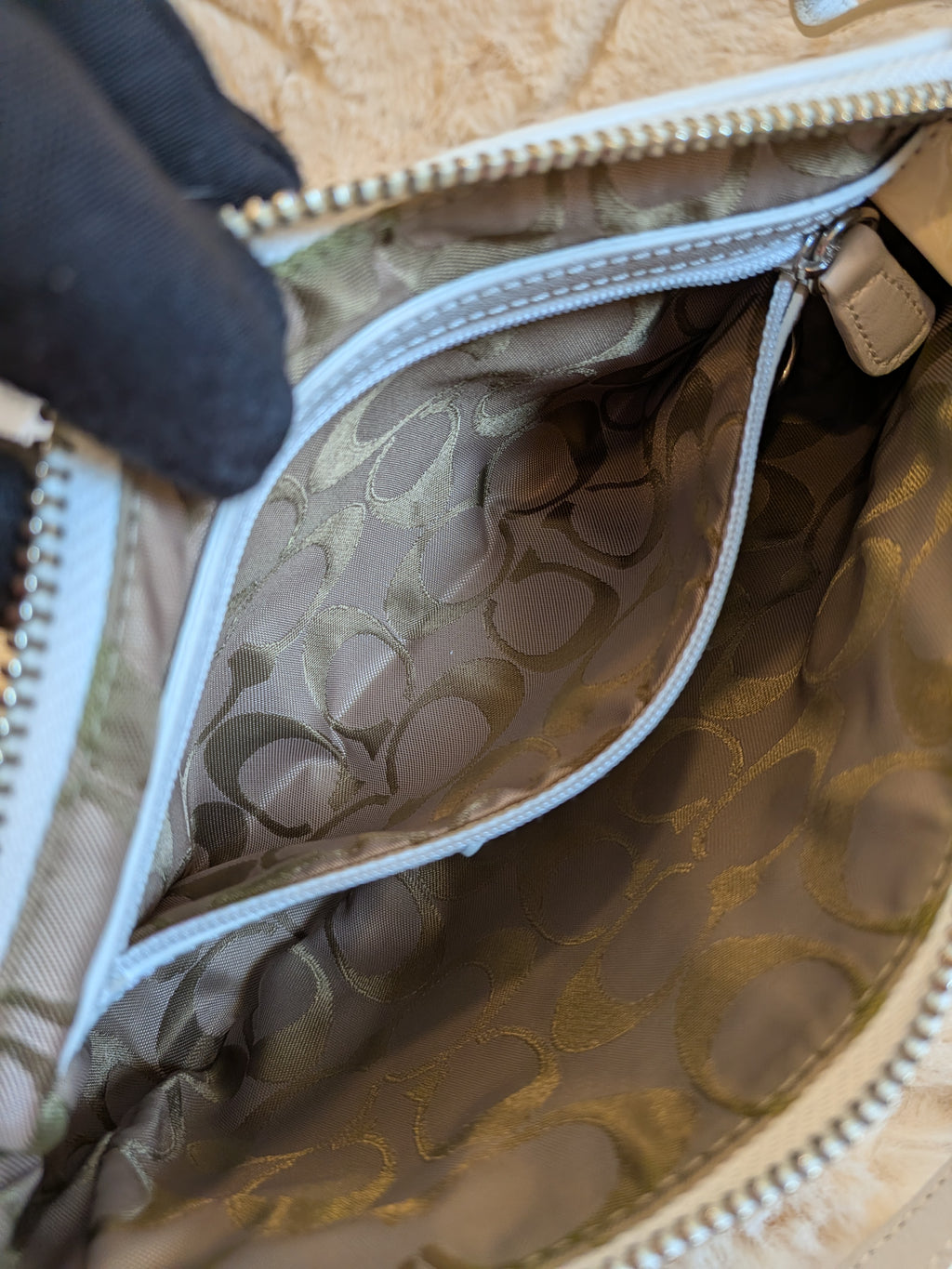 Coach Demi Polka Dots Patchwork "Special Edition"Rare Find"