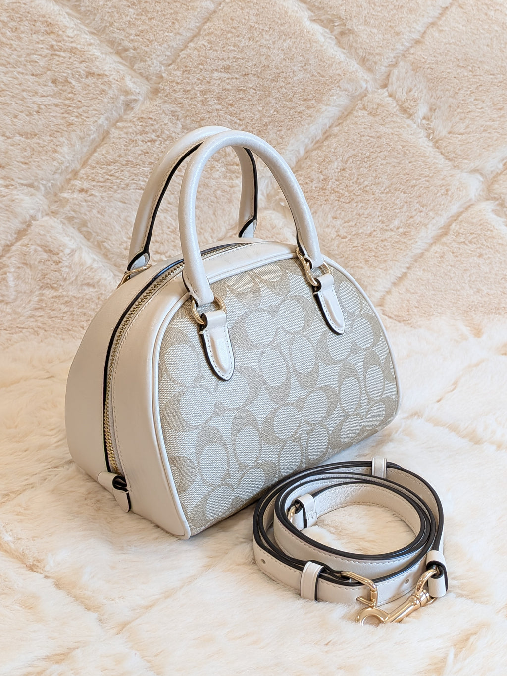 Coach Sydney Dome Satchel Bag