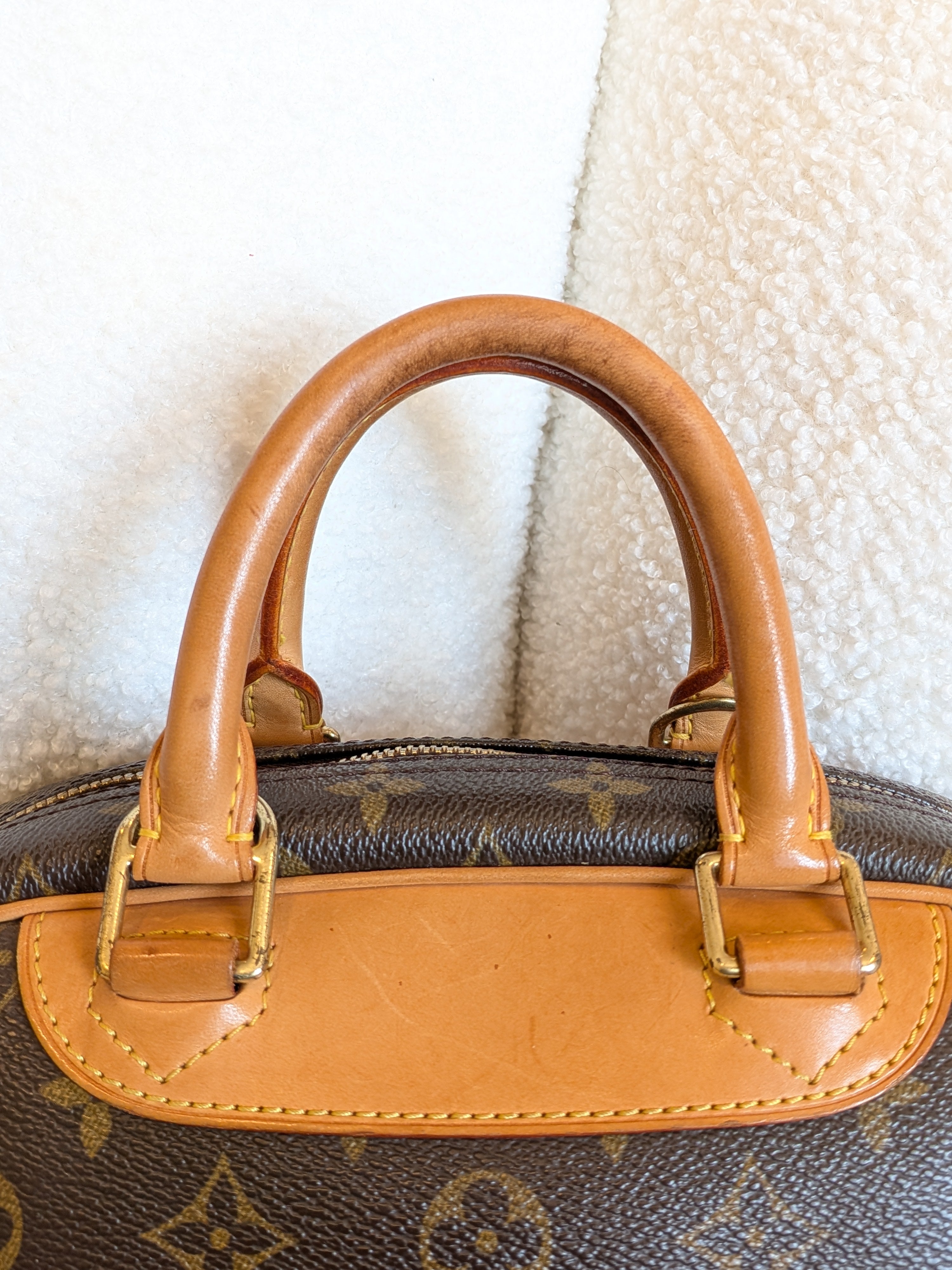 Louis Vuitton Trouville Monogram Canvas Handbag