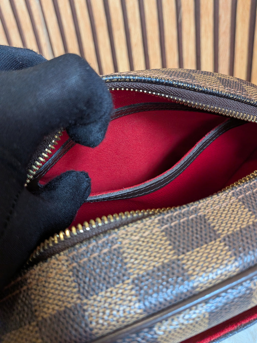 Louis Vuitton Blois Damier Ebene "Special Order Item" RARE"