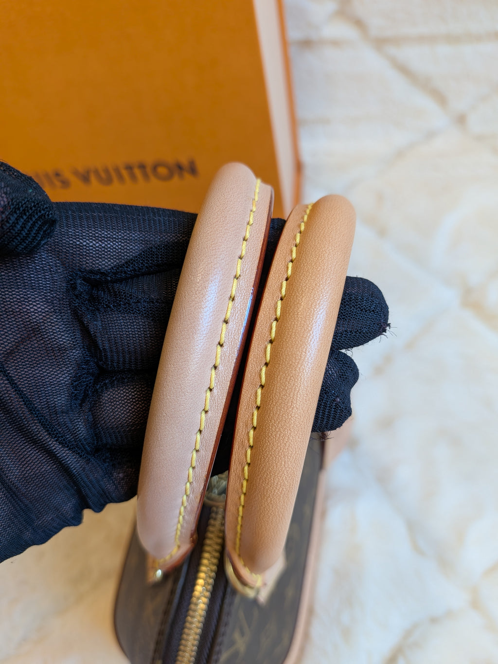 Louis Vuitton Bb Alma Monogram Canvas