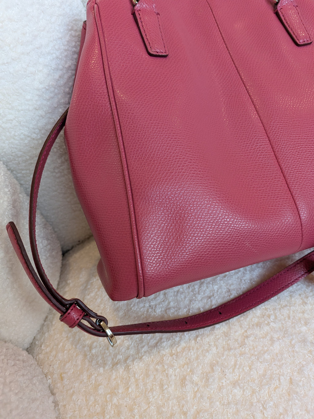 Coach Minetta Pink 2 Way Bag