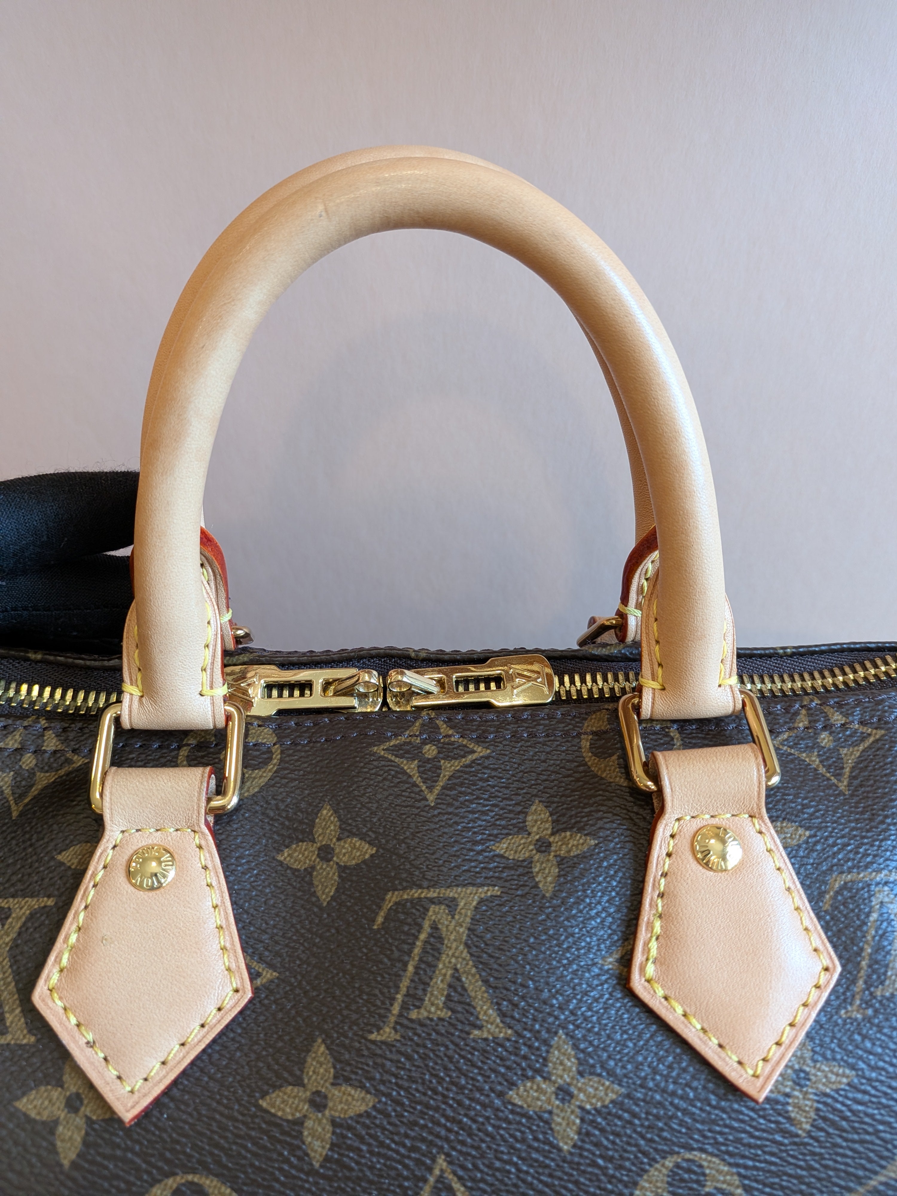 Louis Vuitton Speedy 25 Bandouliere Monogram Canvas