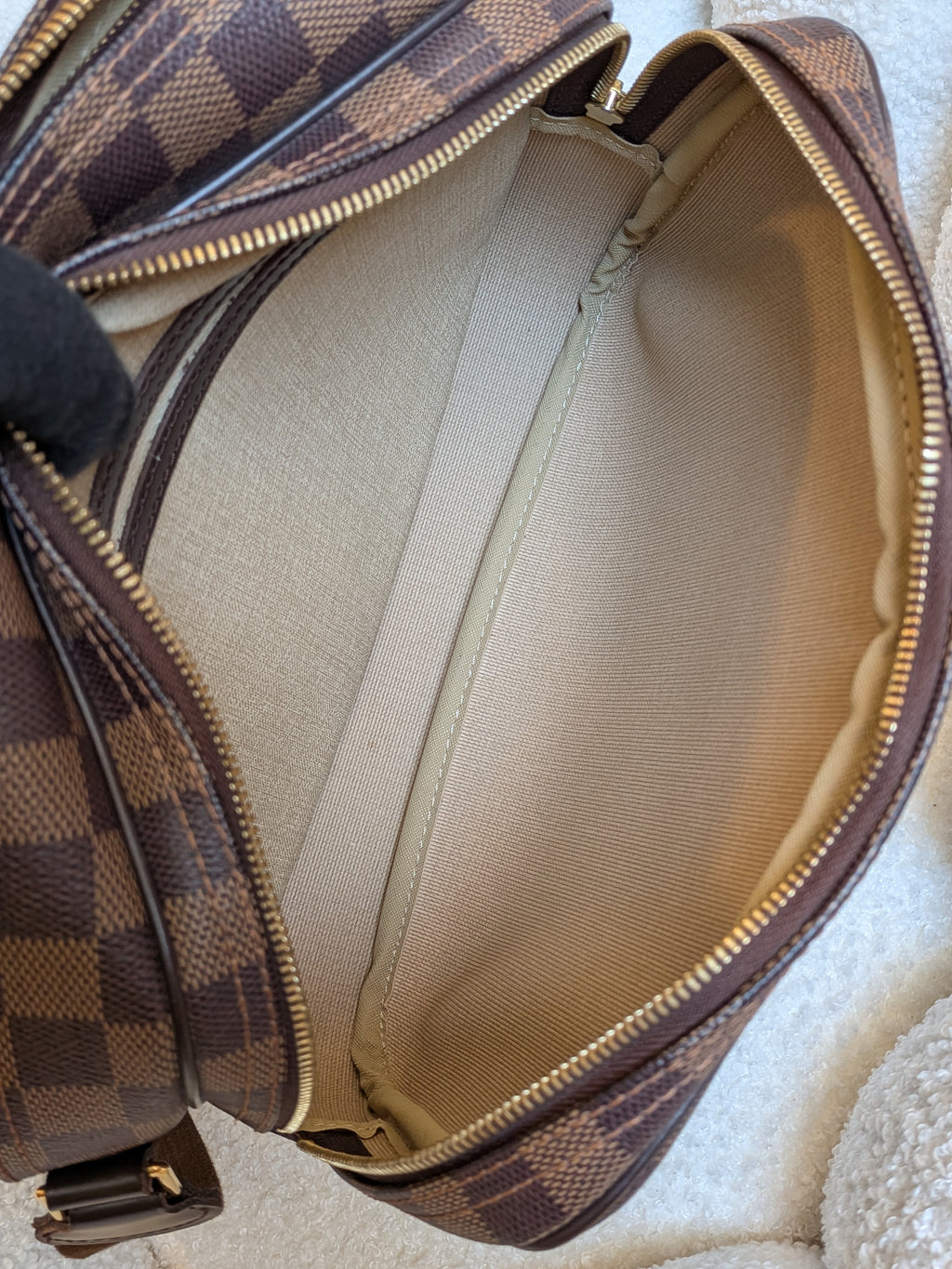 Louis Vuitton Reporter Damier Ebene "Special Order Item"