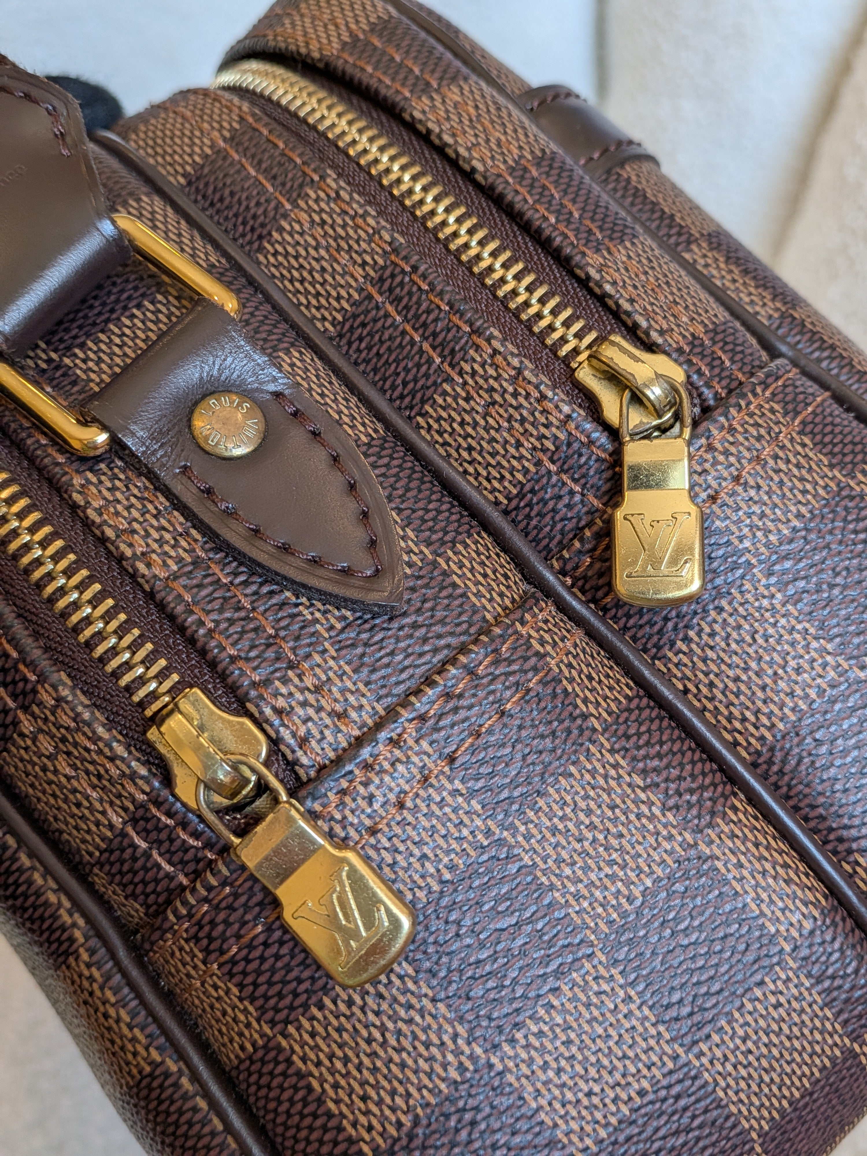 Louis Vuitton Reporter Damier Ebene "Special Order Item"