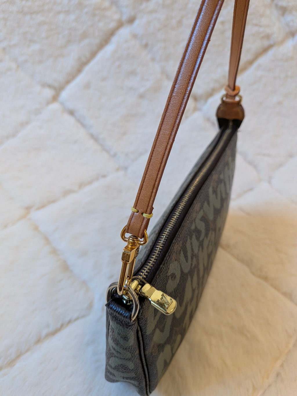 Louis Vuitton x Stephen Sprouse Pochette Accessoiries Graffiti Khaki Monogram