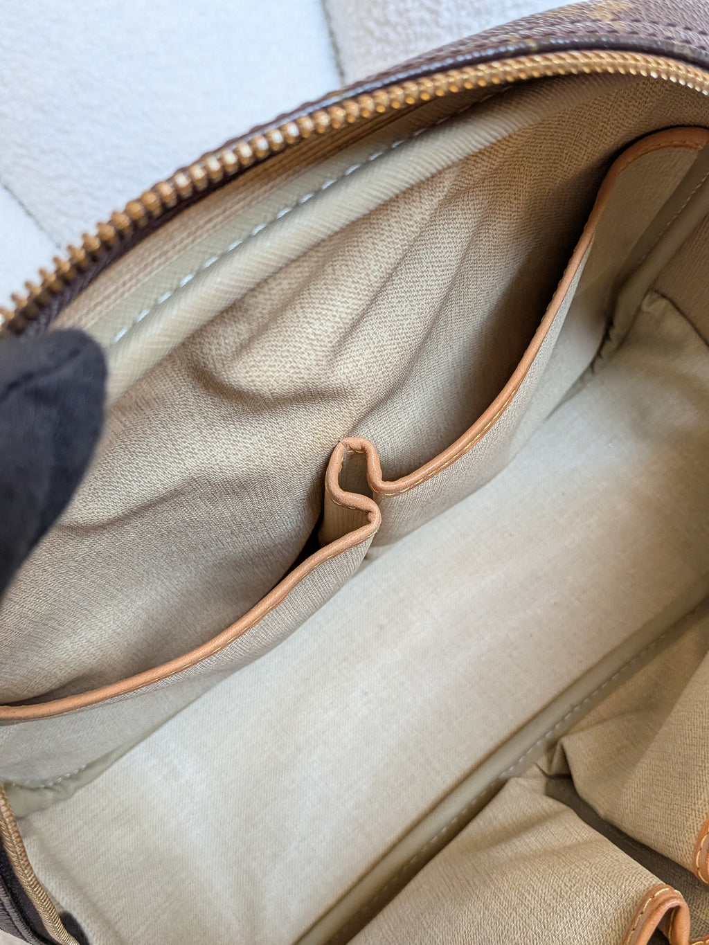 Louis Vuitton Trouville Monogram Canvas Handbag