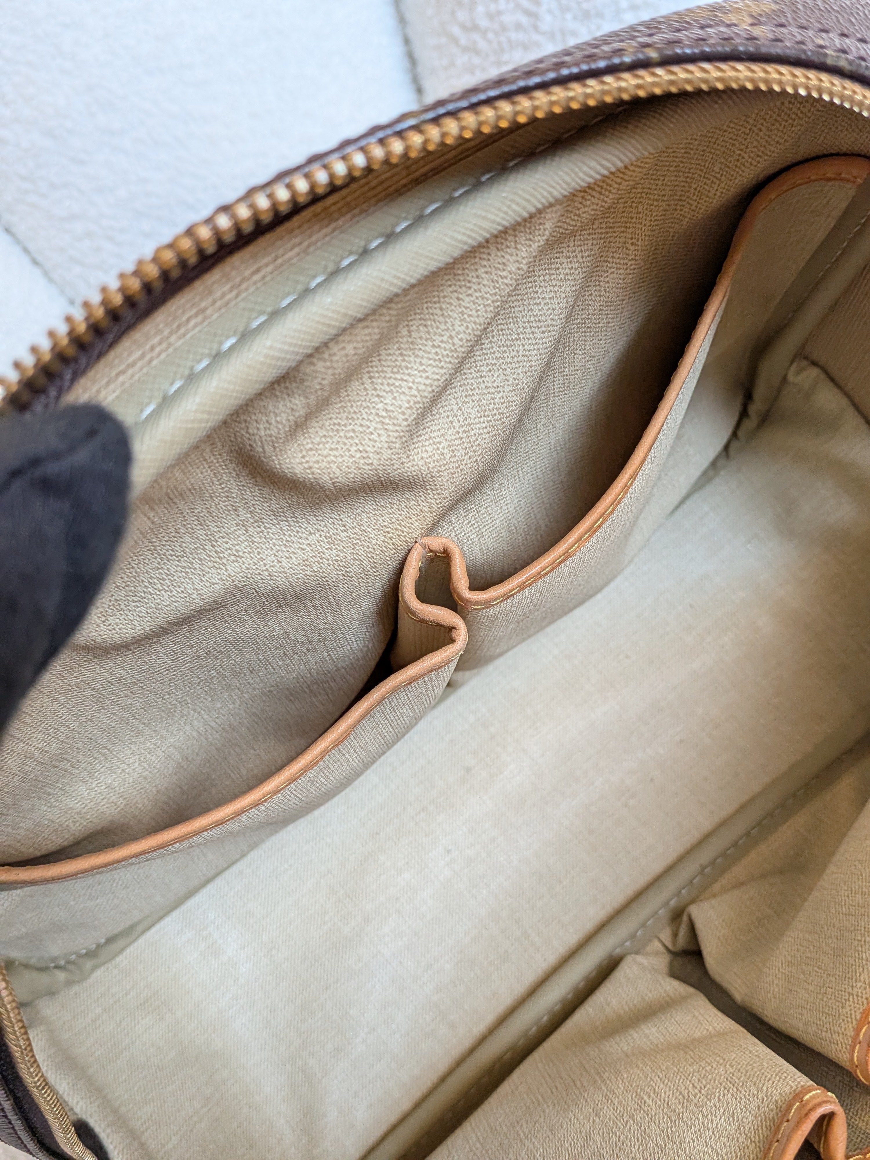 Louis Vuitton Trouville Monogram Canvas Handbag