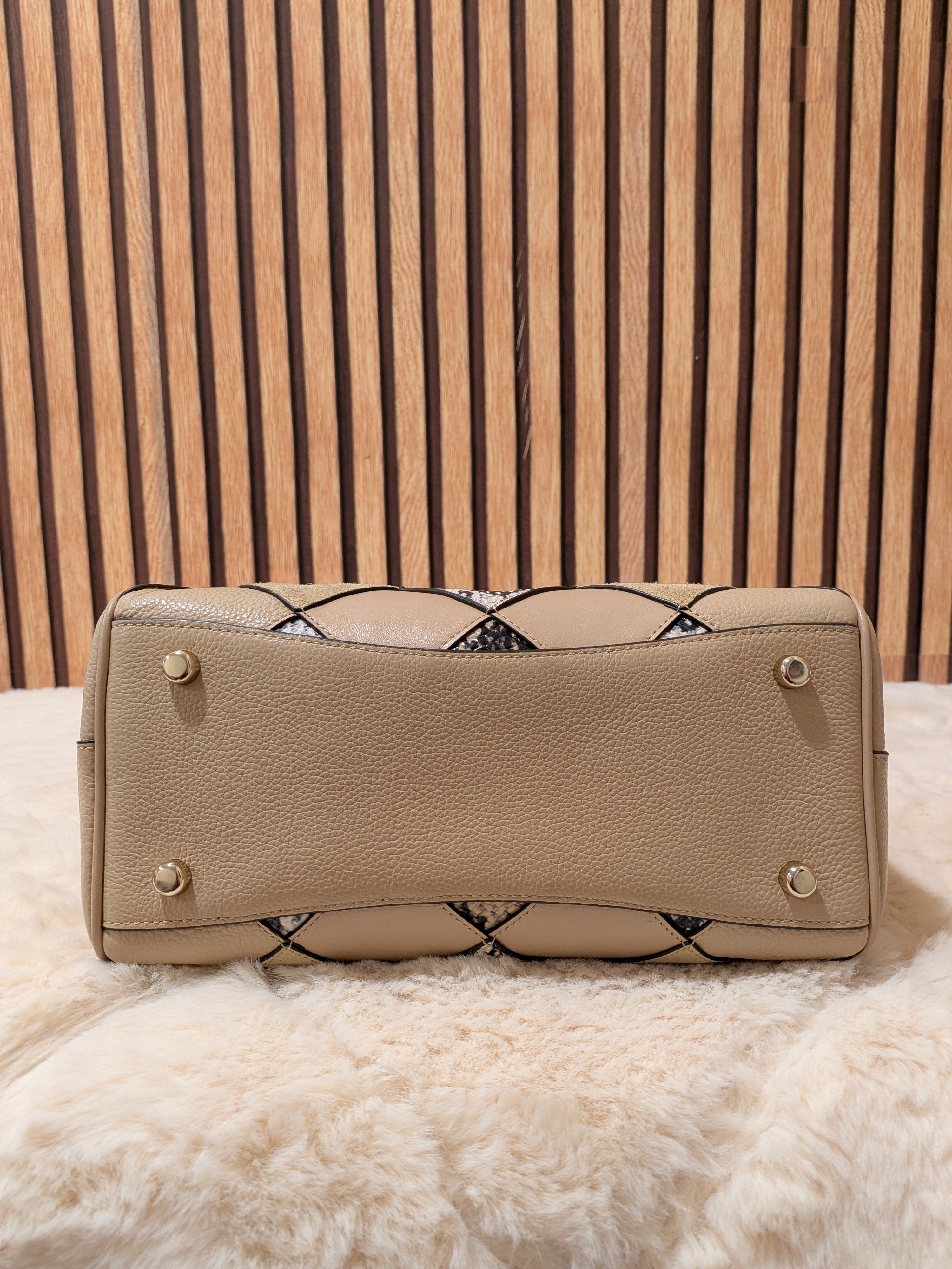 Michael Kors Swagger Patchwork Beige