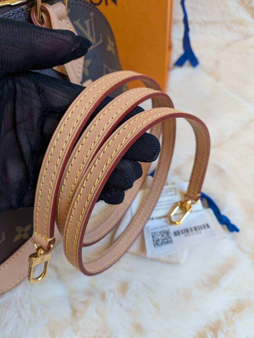 Louis Vuitton Bb Alma Monogram Canvas
