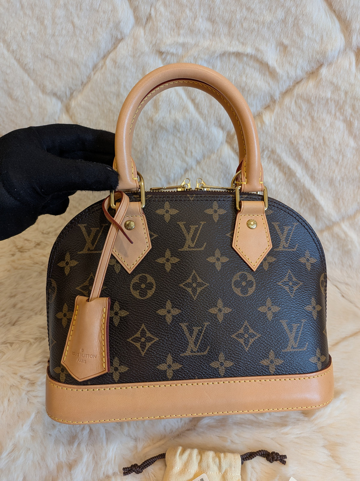 Louis Vuitton Bb Alma Monogram Canvas