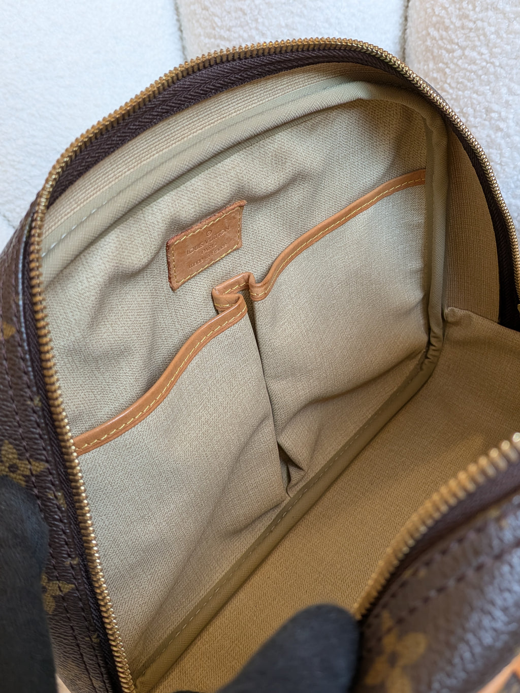 Louis Vuitton Trouville Monogram Canvas Handbag