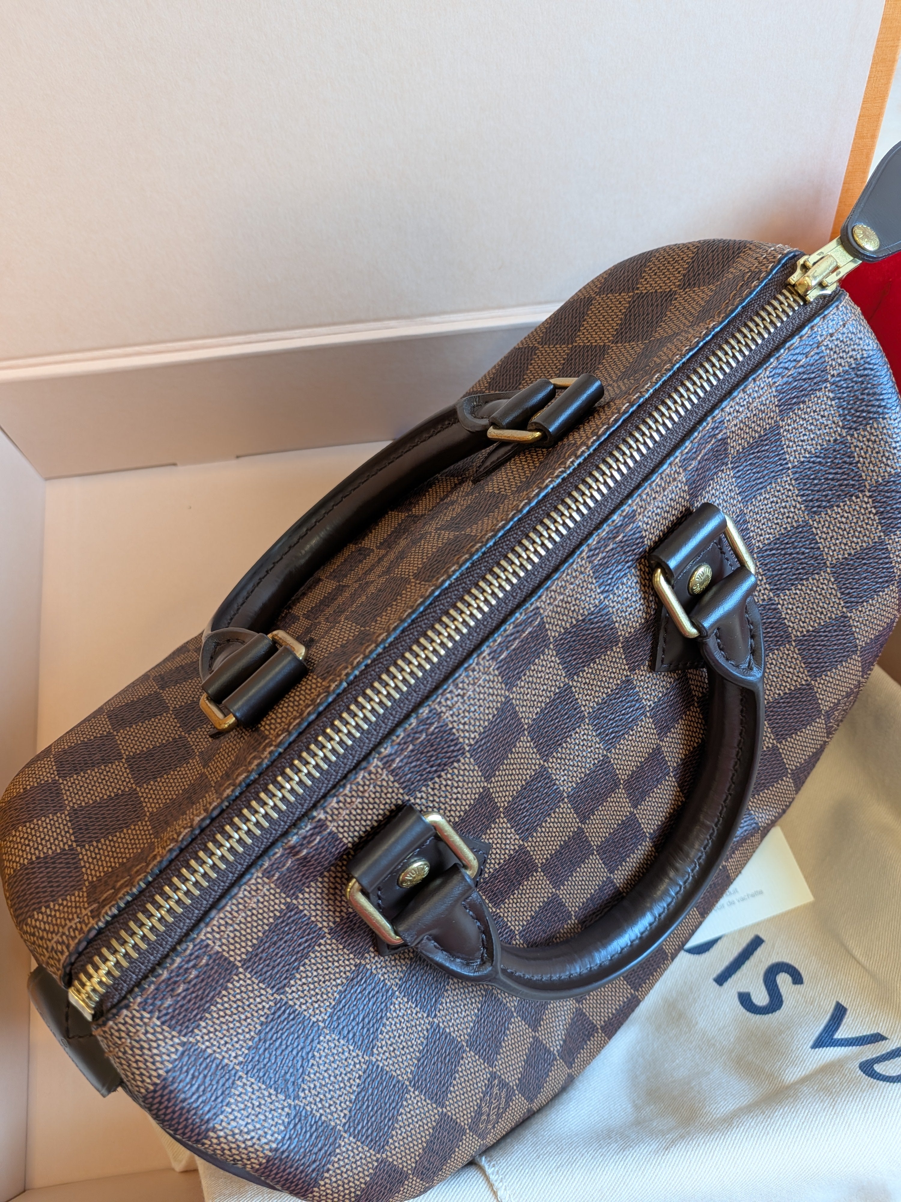 Louis Vuitton Speedy 25 Damier Ebene