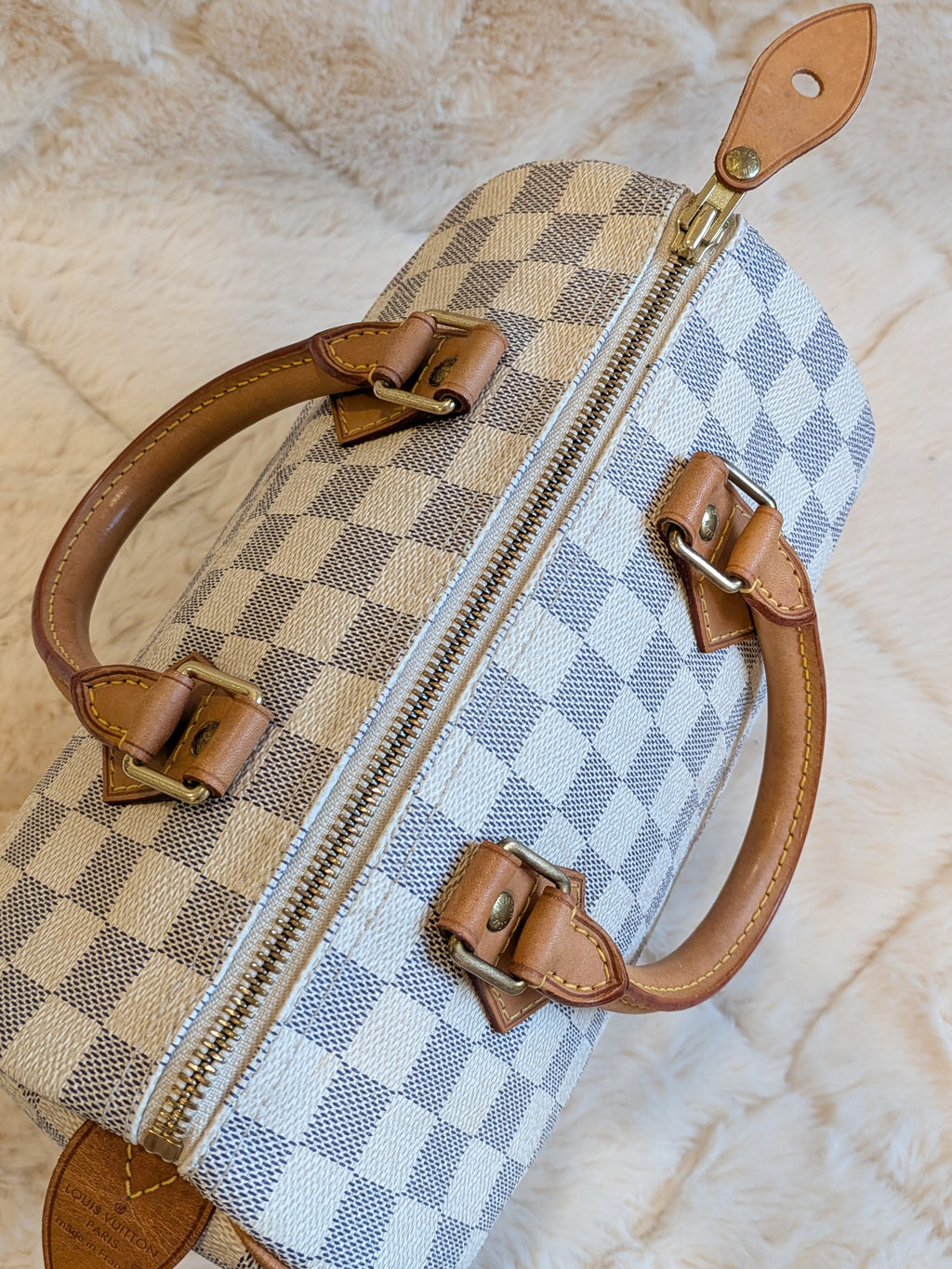 Louis Vuitton Speedy 25 Damier Azur
