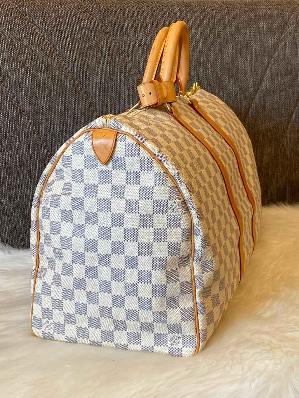 Louis Vuitton Keepall 50 Damier Azur