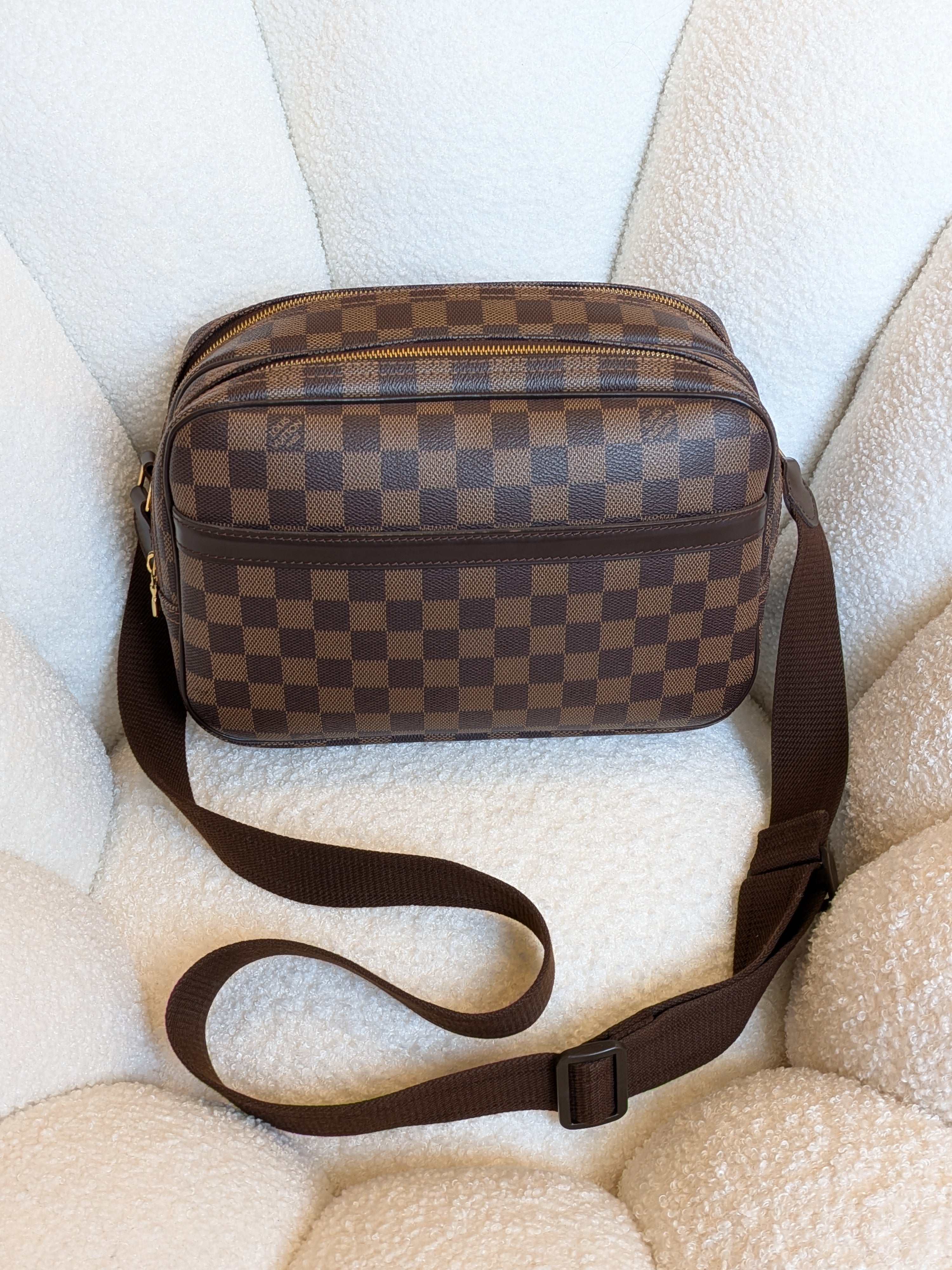 Louis Vuitton Reporter Damier Ebene "Special Order Item"