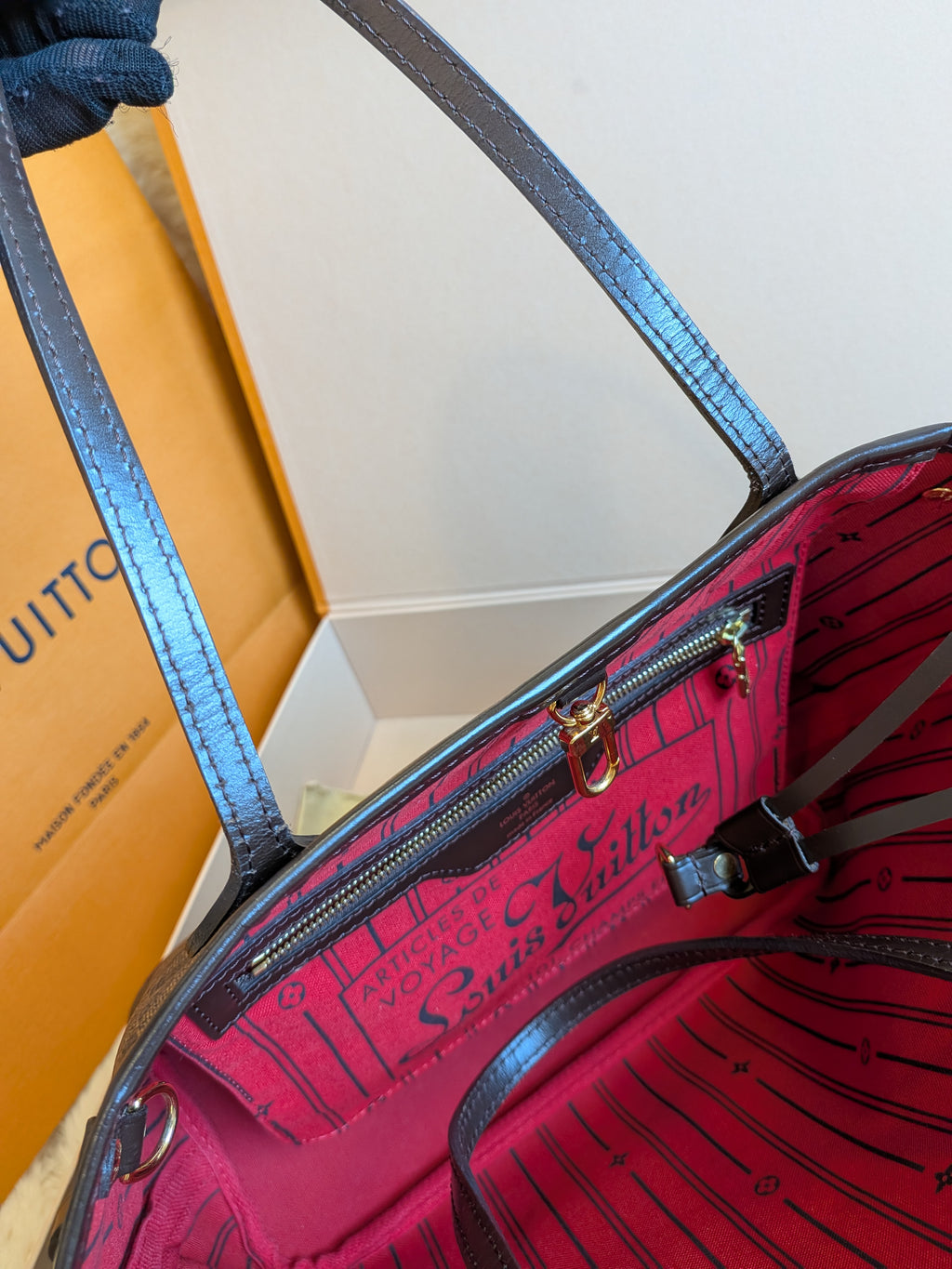 Louis Vuitton Neverfull PM Damier Ebene (2010)