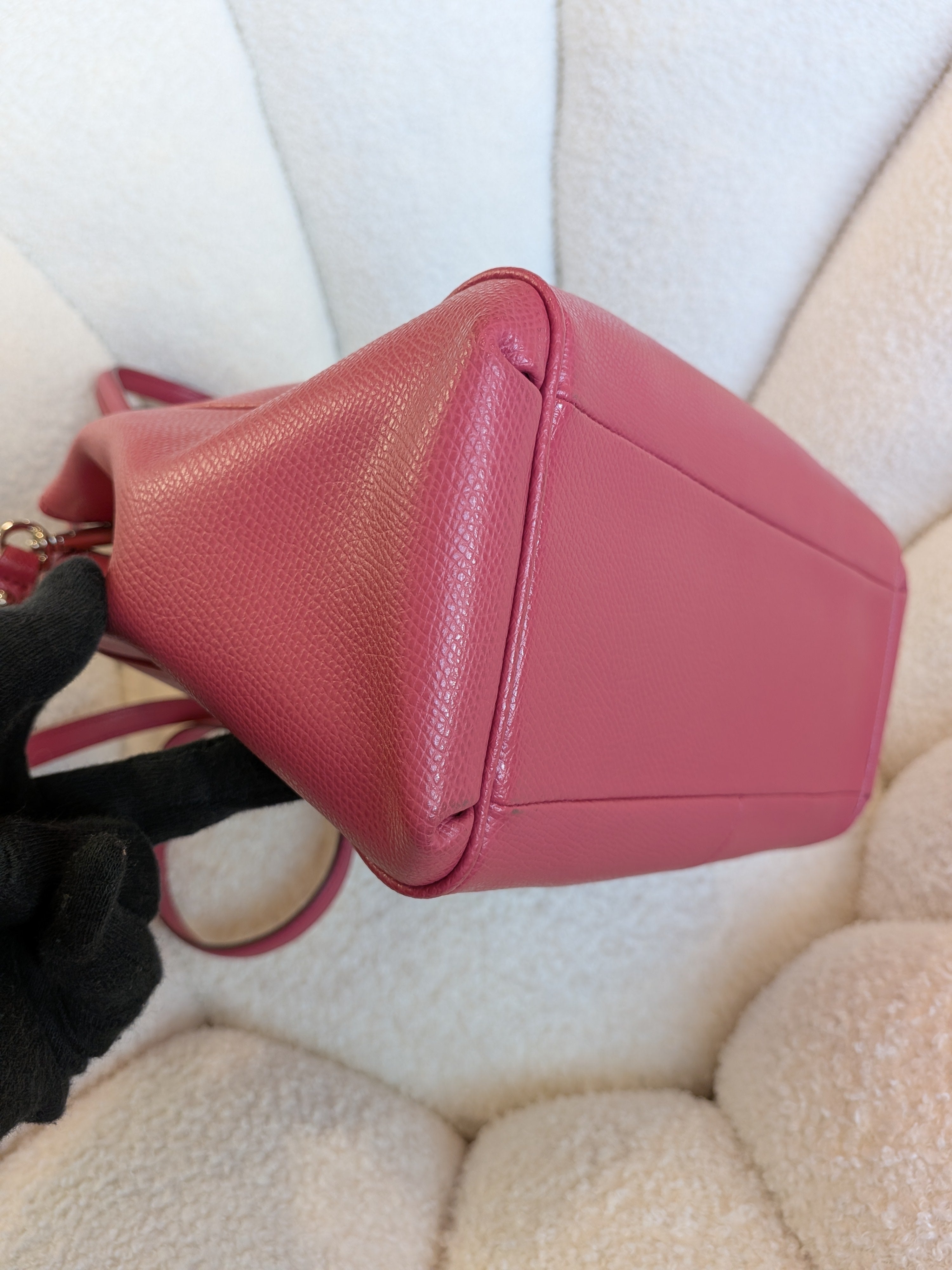 Coach Minetta Pink 2 Way Bag