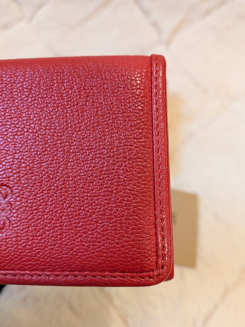 LOEWE Bifold Card Case Leather