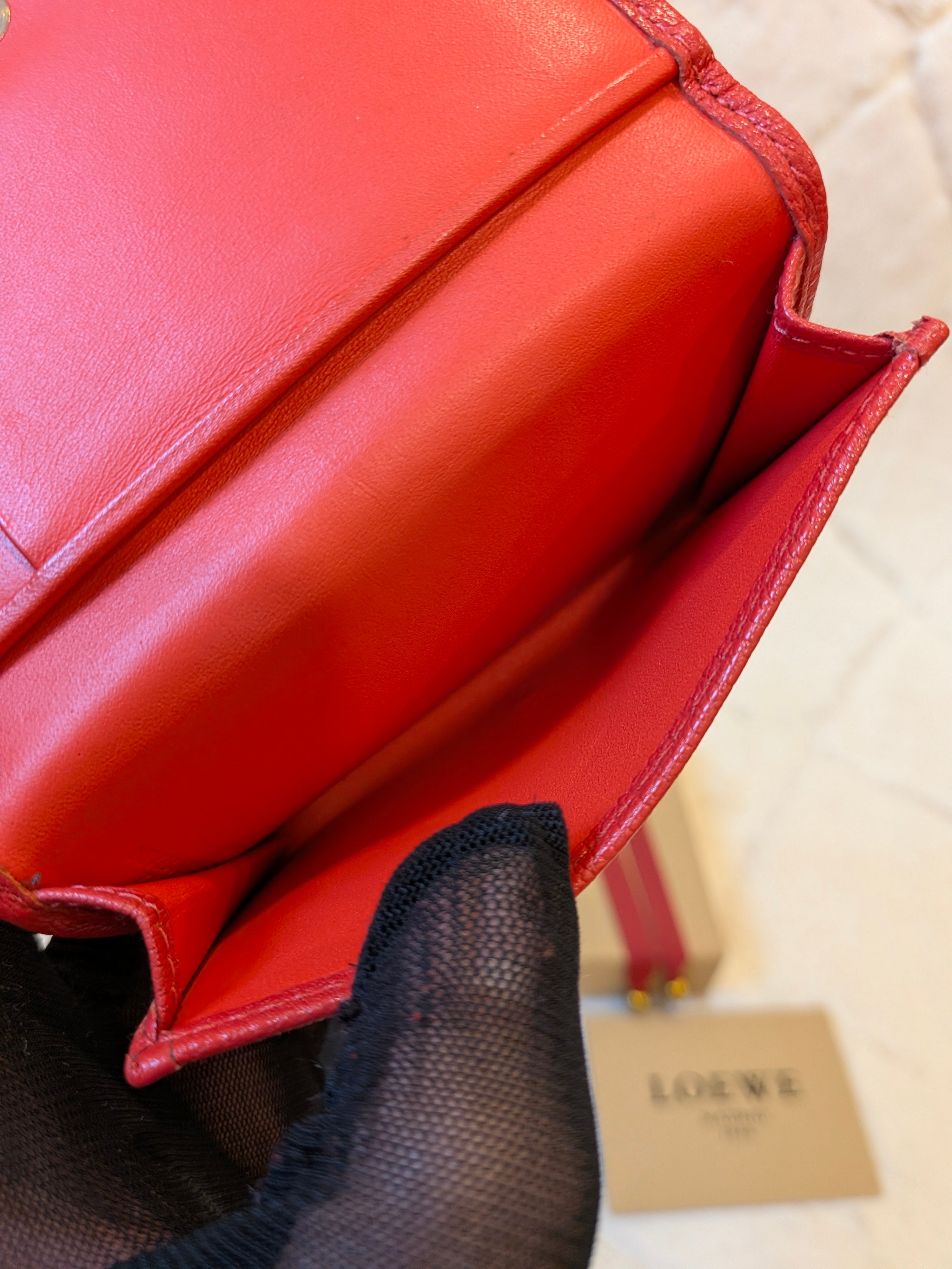 LOEWE Bifold Card Case Leather