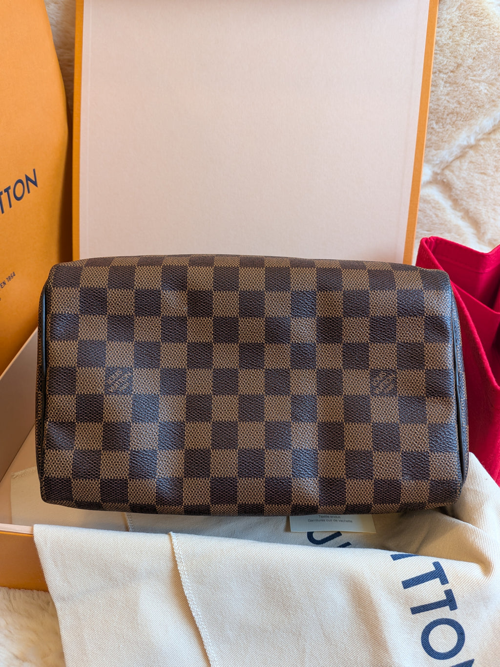 Louis Vuitton Speedy 25 Damier Ebene