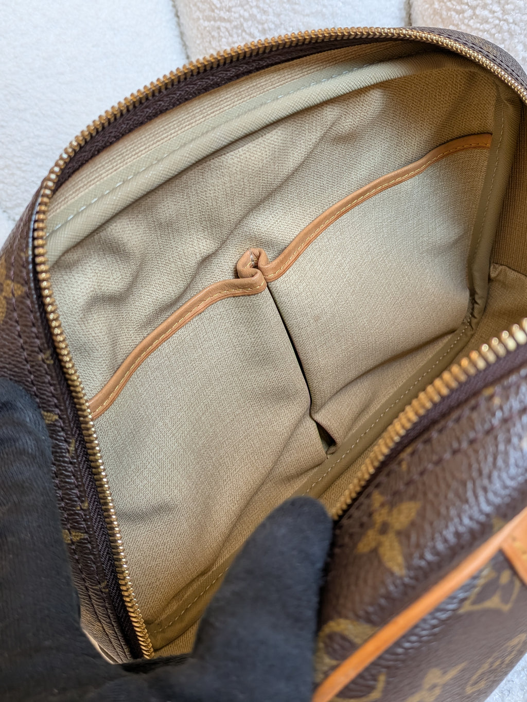 Louis Vuitton Trouville Monogram Canvas Handbag