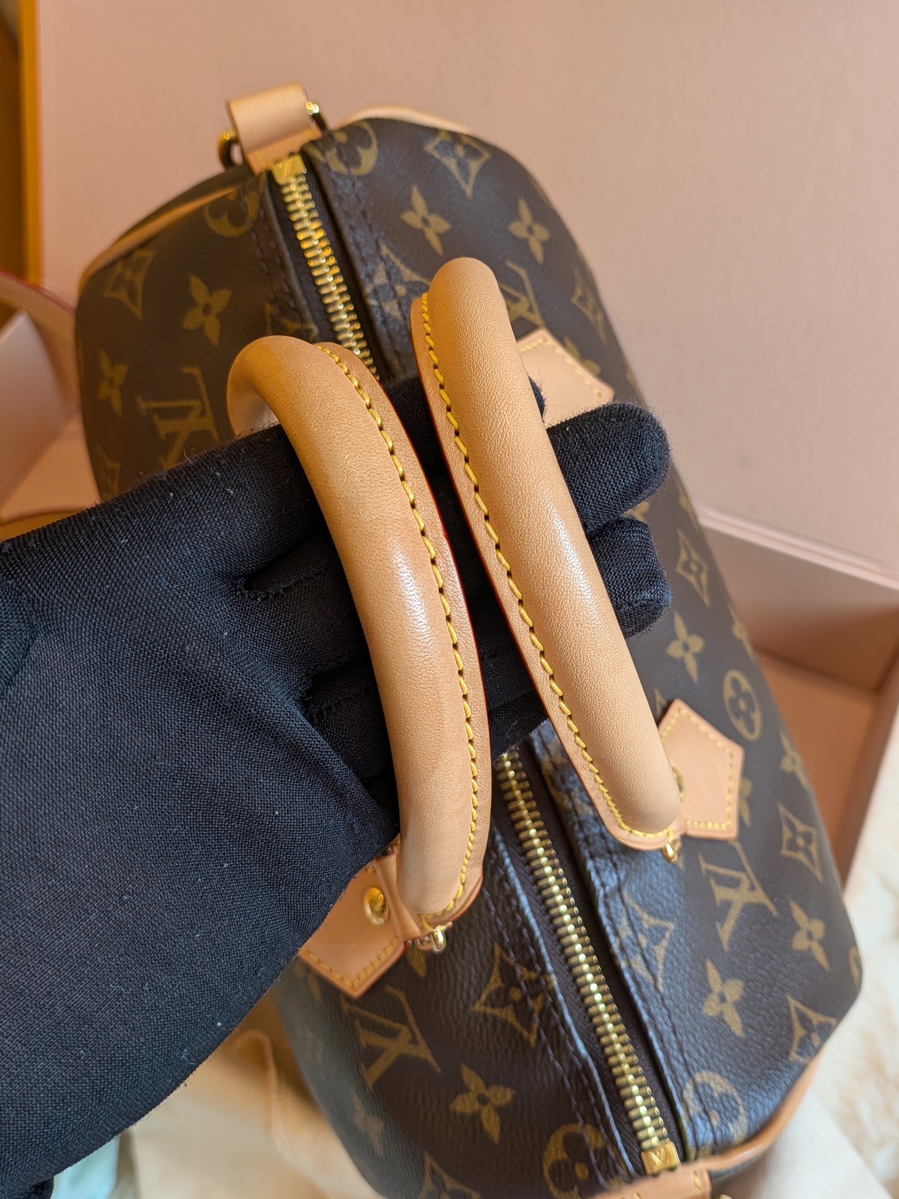 Louis Vuitton Speedy 25 Bandouliere Monogram Canvas