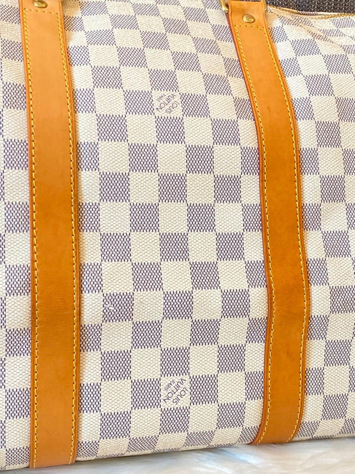 Louis Vuitton Keepall 50 Damier Azur
