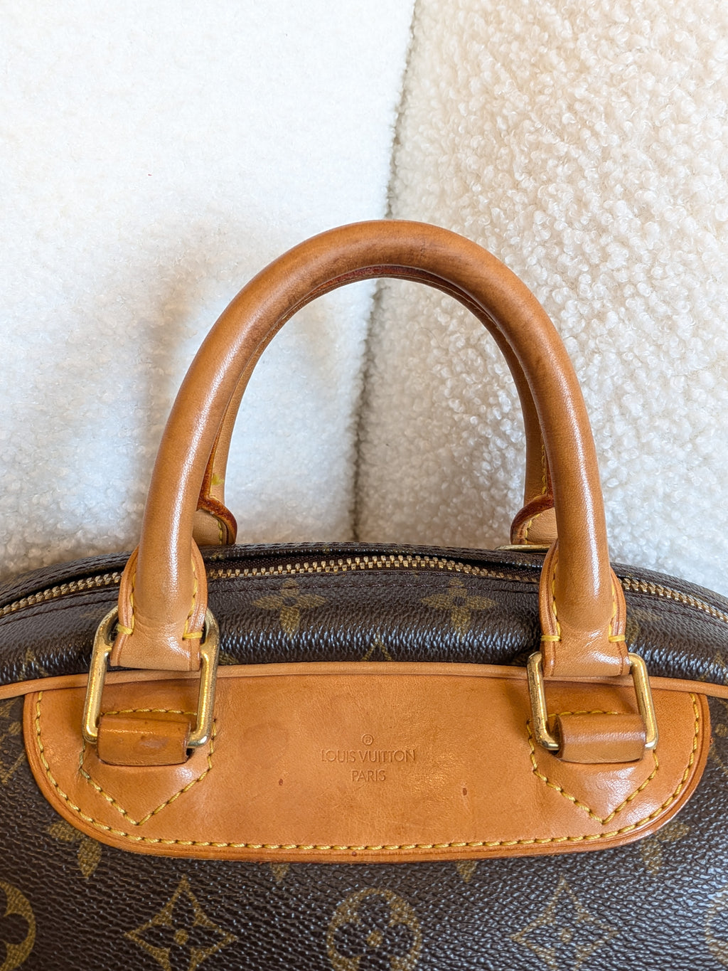 Louis Vuitton Trouville Monogram Canvas Handbag