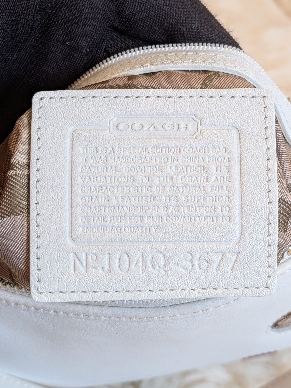 Coach Demi Polka Dots Patchwork "Special Edition"Rare Find"