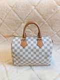 Louis Vuitton Speedy 25 Damier Azur