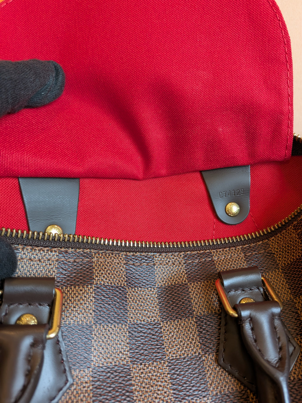Louis Vuitton Speedy 25 Damier Ebene