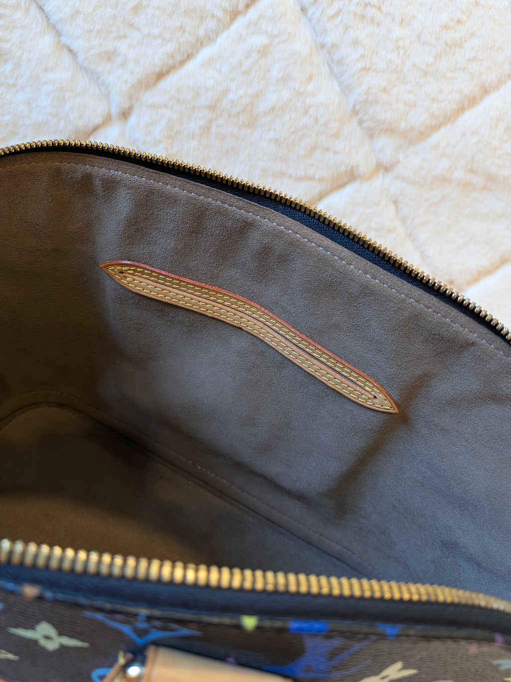 Louis Vuitton x Takashi Murakami Alma PM Multicolor Black