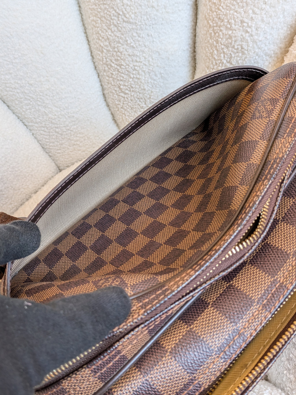 Louis Vuitton Reporter Damier Ebene "Special Order Item"