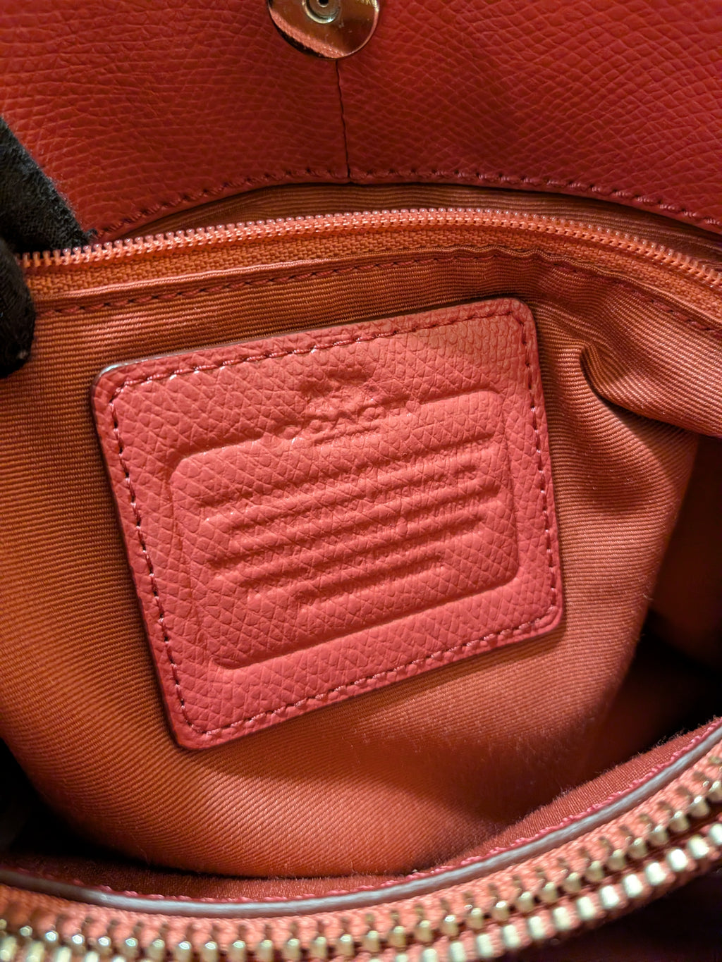 Coach Minetta Pink 2 Way Bag