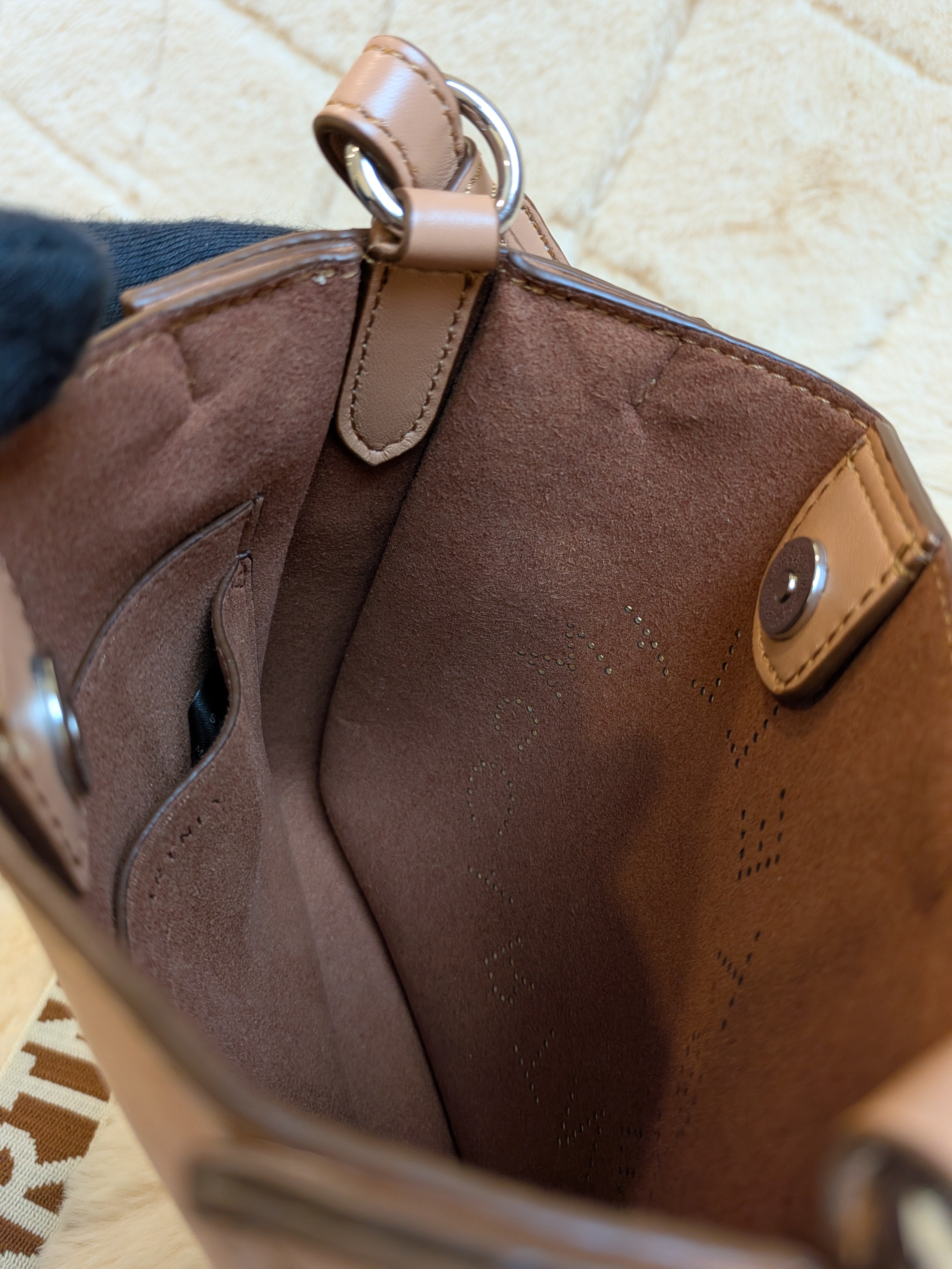 Stella McCartney Eco Soft Camel Sling Bag Small