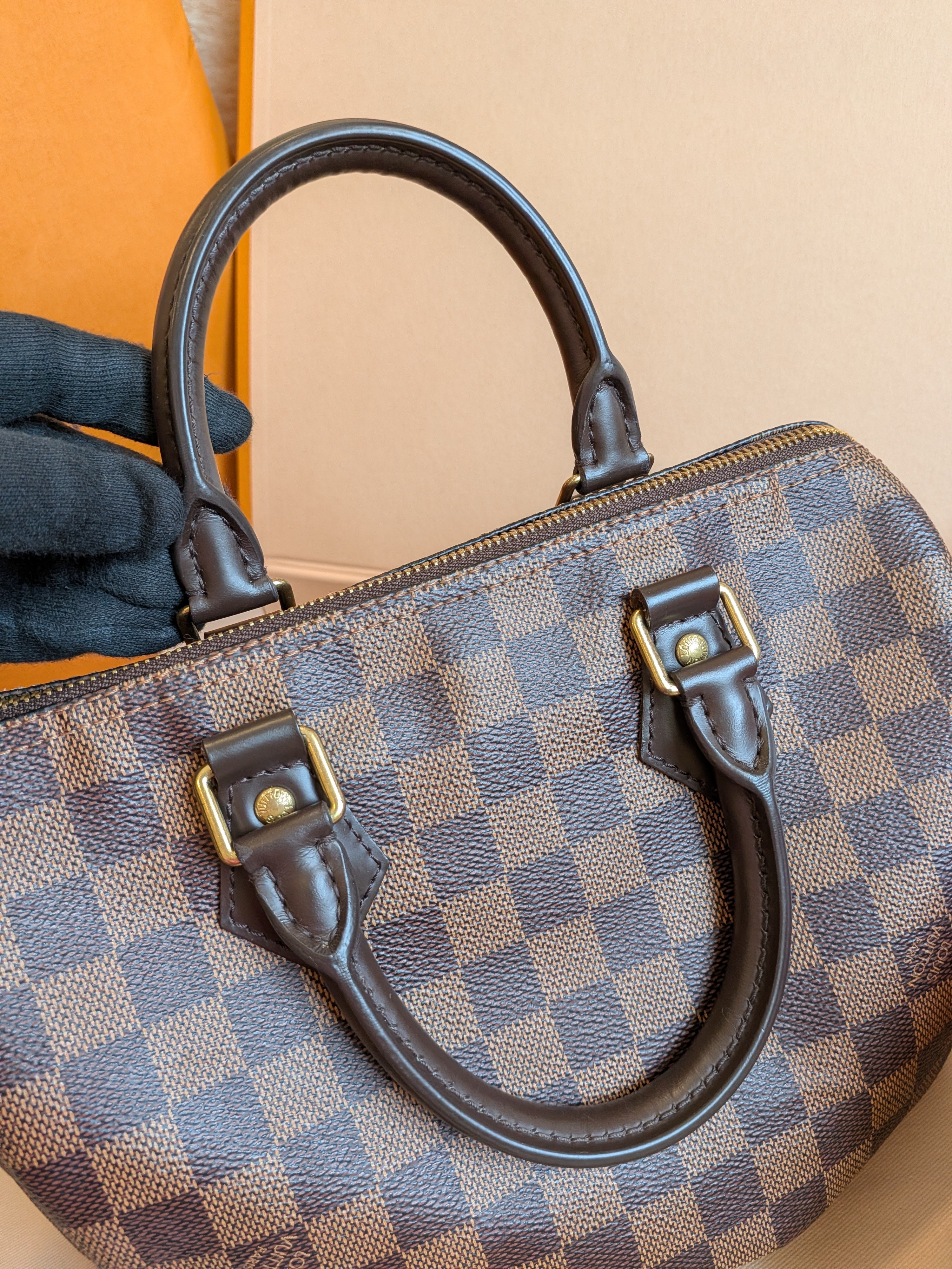 Louis Vuitton Speedy 25 Damier Ebene