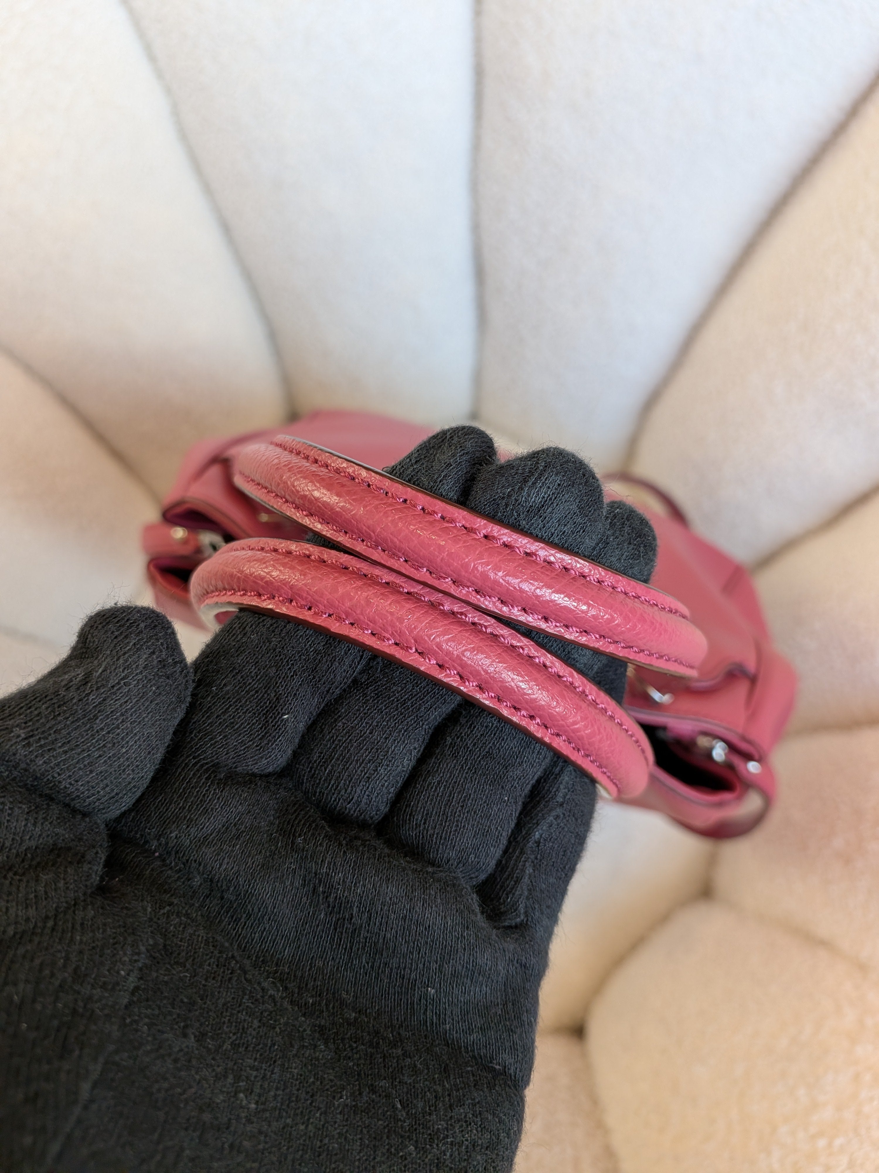Coach Minetta Pink 2 Way Bag