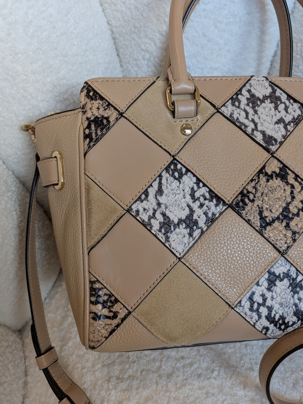 Michael Kors Swagger Patchwork Beige