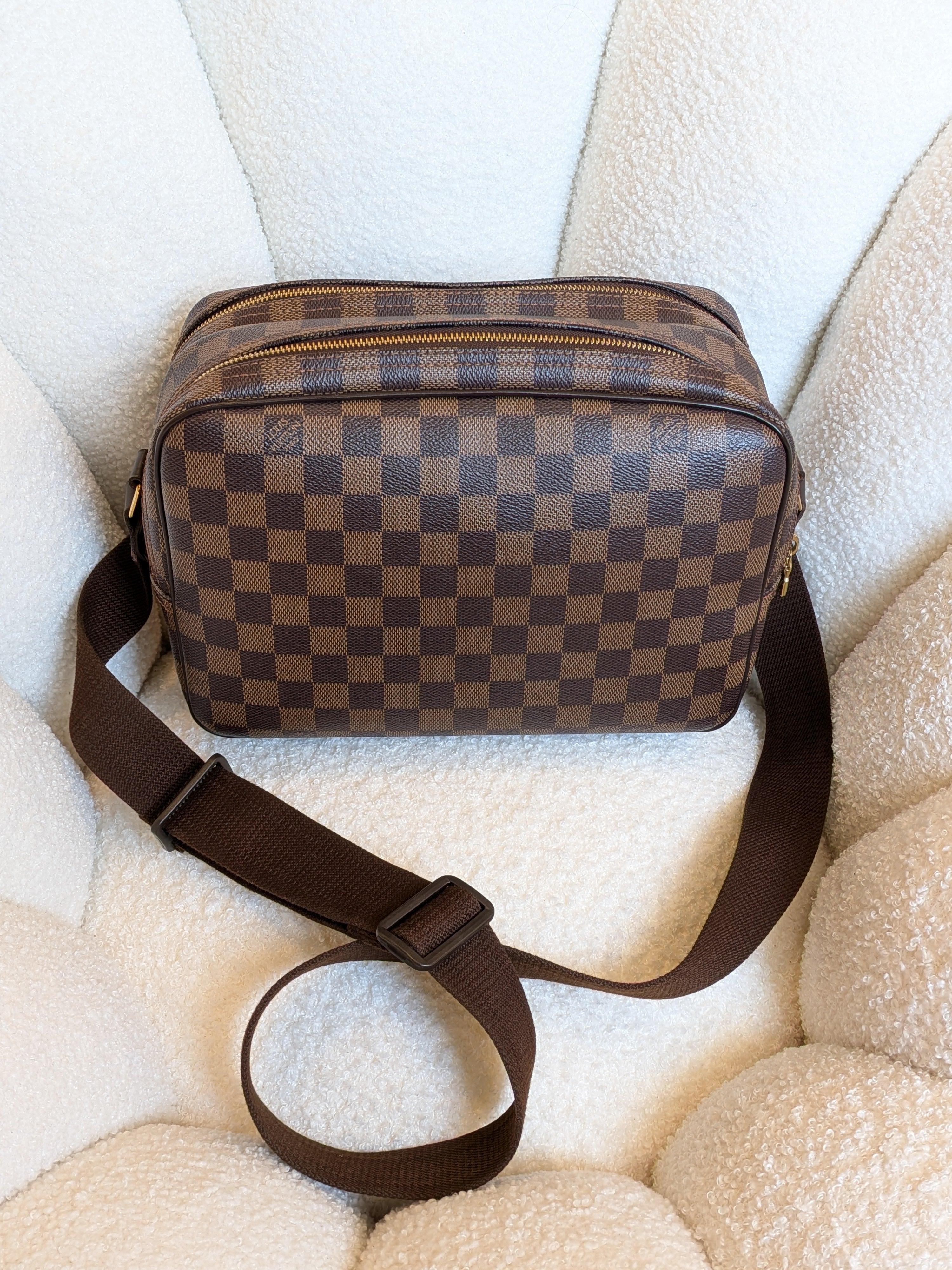 Louis Vuitton Reporter Damier Ebene "Special Order Item"